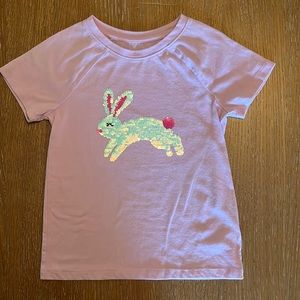 Cat & Jack flip sequin shirt